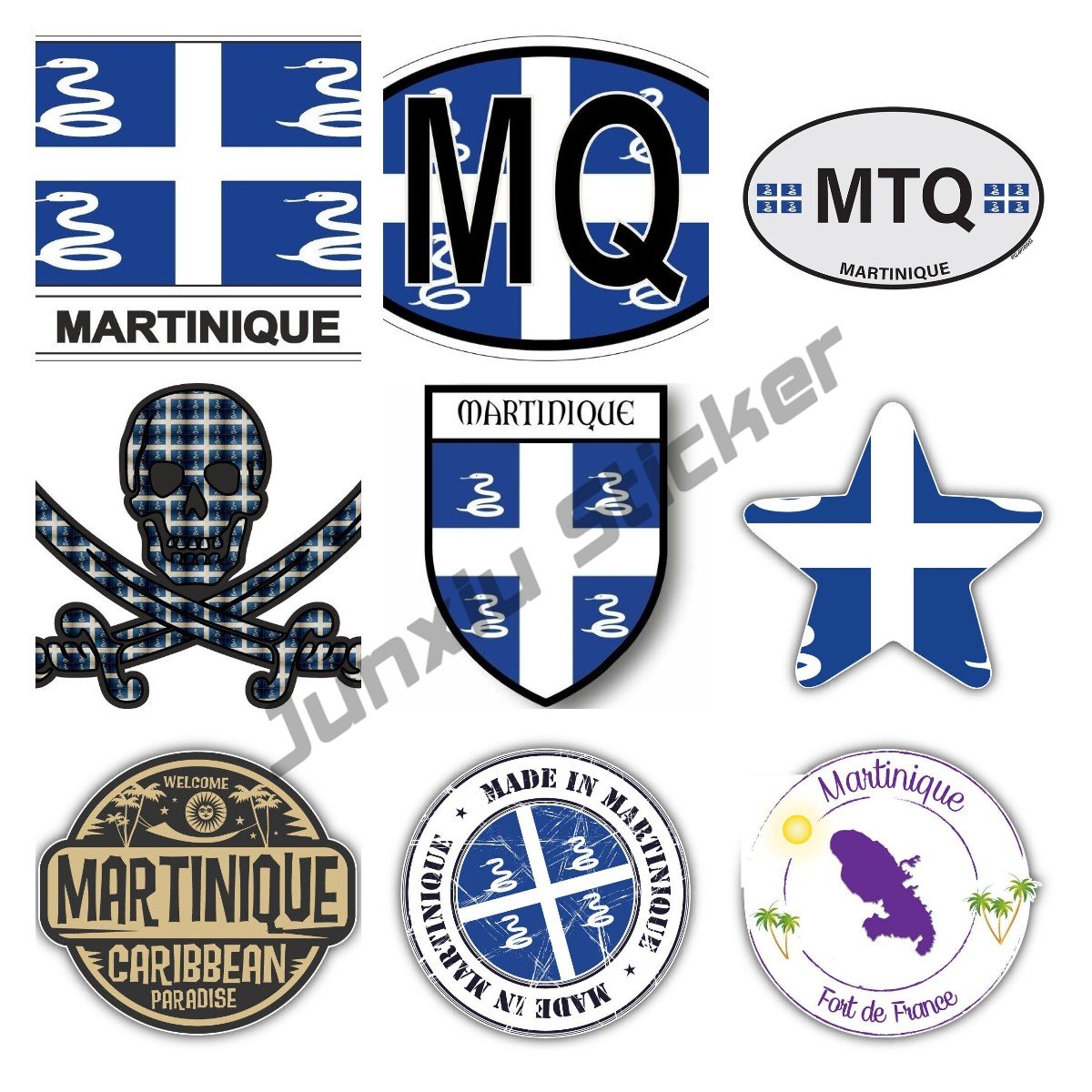 Laptop Accessories World - Мартиники Франкфуртские марки, наклейка на бампер