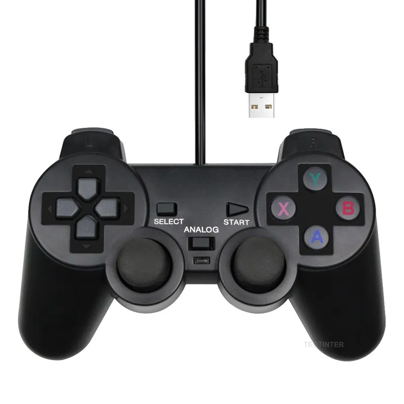 Laptop Accessories For Programmers - Проводной USB-джойстик для ПК, игровой контроллер
