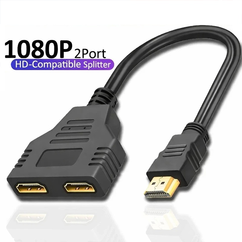 Xbox Laptop Accessories - HDMI-совместимый сплиттер-адаптер с одним штекером и