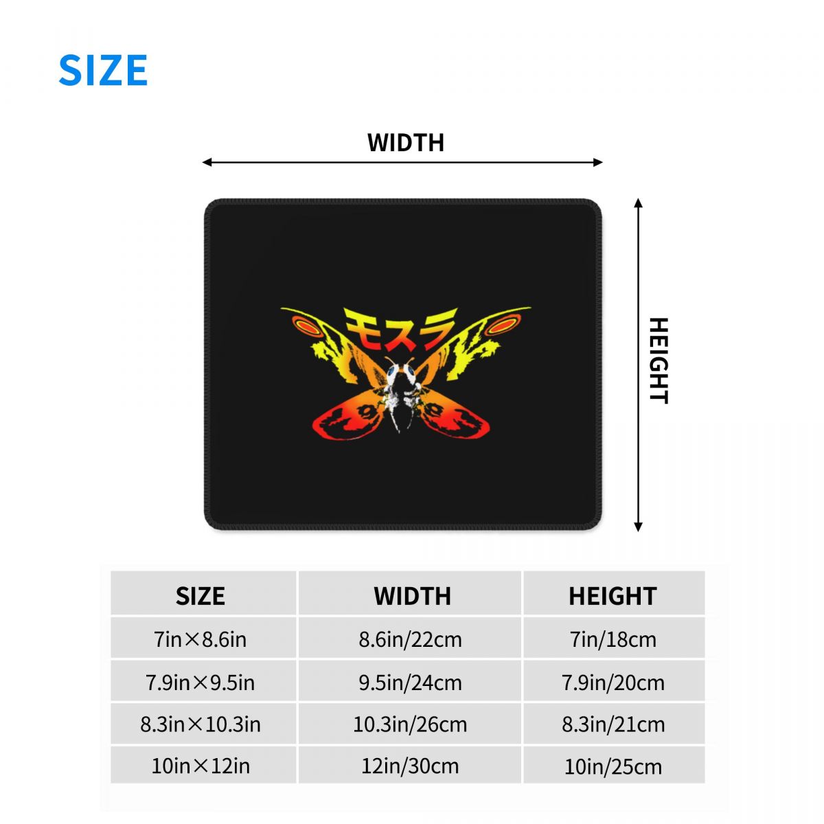 Коврик для мыши Mosura Mothra  – обзор и цена The Laptop Accessories Exclusive