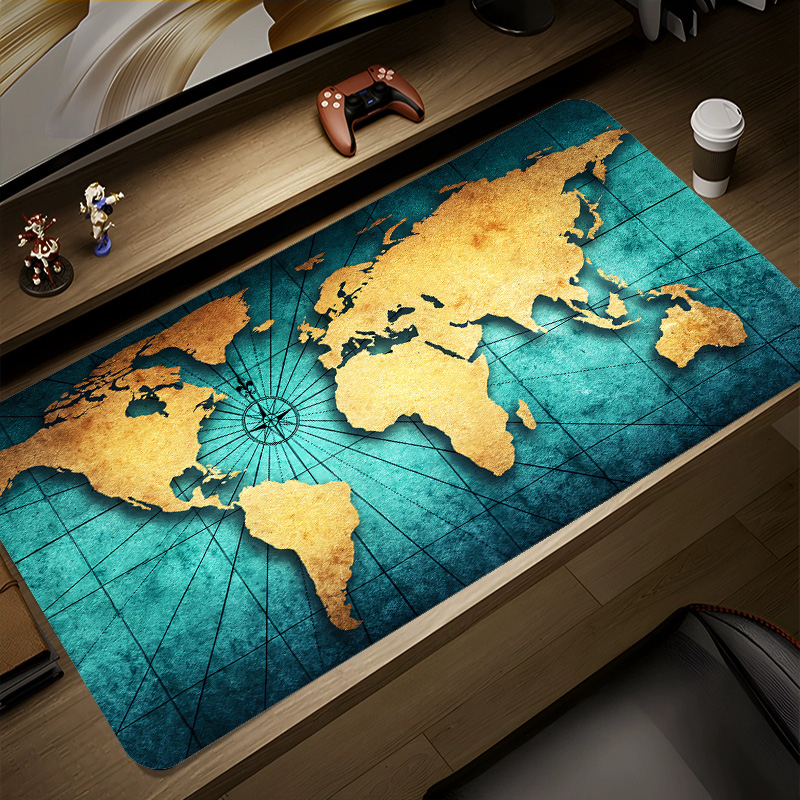 Коврик для мыши с картой мира, – обзор и цена Laptop Accessories World