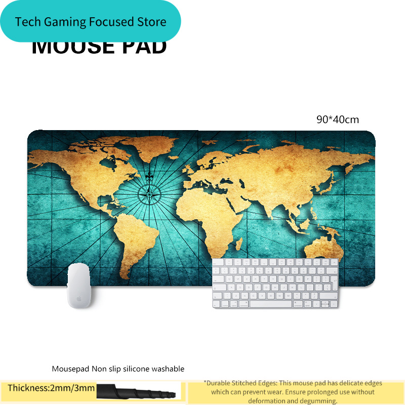 Коврик для мыши с картой мира, – обзор и цена Laptop Accessories World