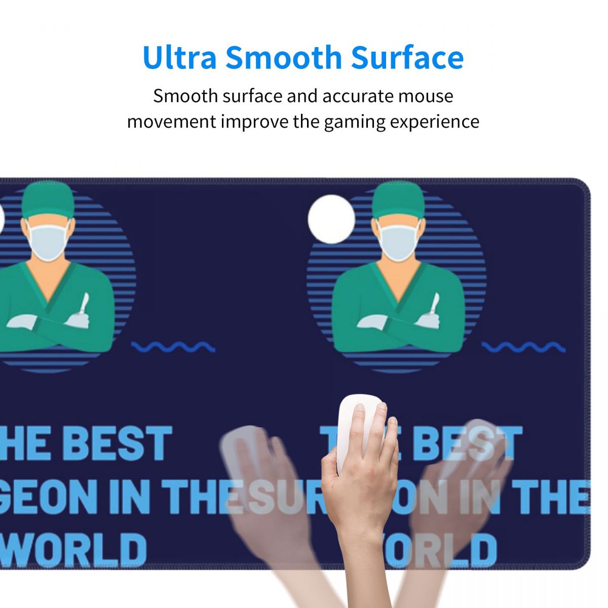 Большой коврик для мыши «Лучши – обзор и цена Laptop Accessories World