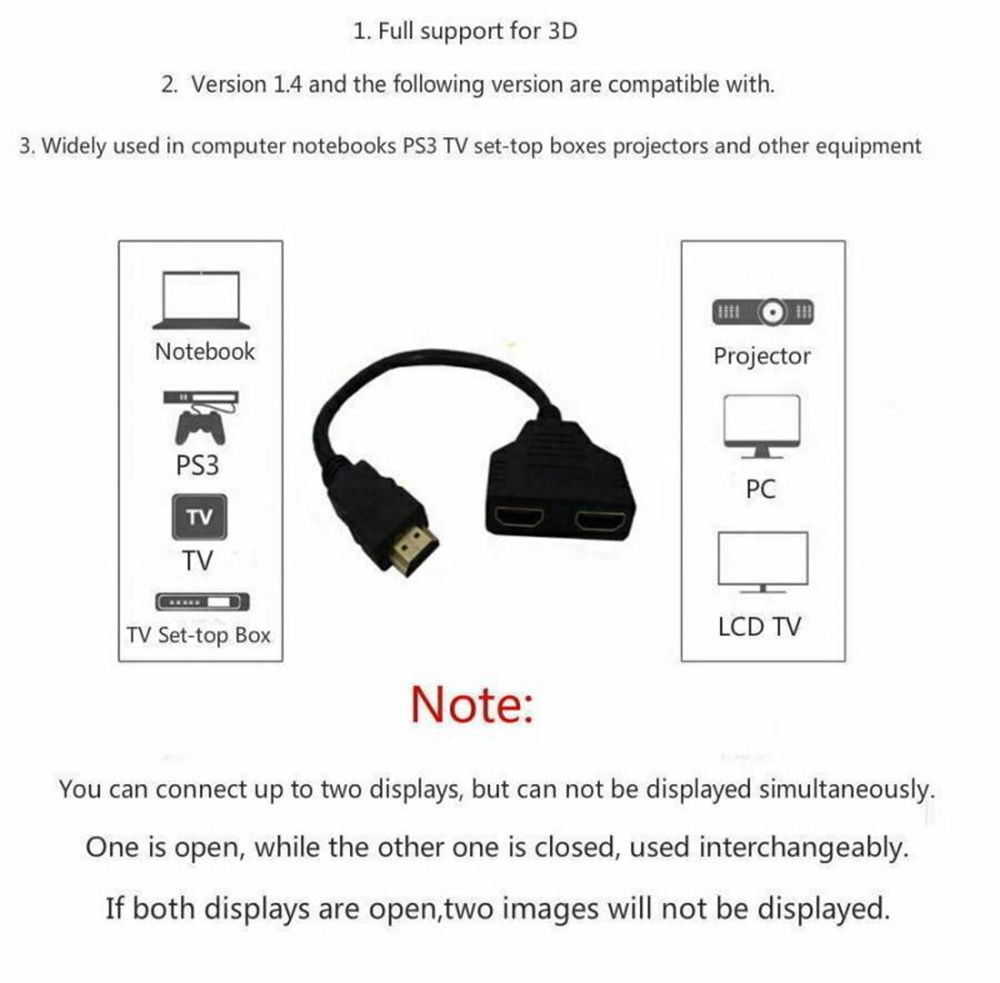 HDMI-совместимый сплиттер-адап – обзор и цена Xbox Laptop Accessories