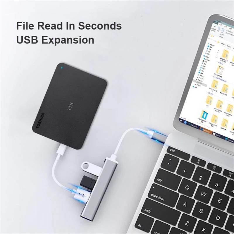4-в-1 адаптер-хаб Type-C с 4 п – обзор и цена Laptop Accessories For Programmers