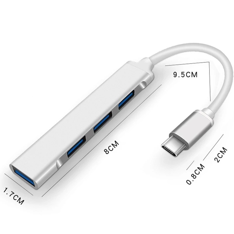4-в-1 адаптер-хаб Type-C с 4 п – обзор и цена Laptop Accessories For Programmers