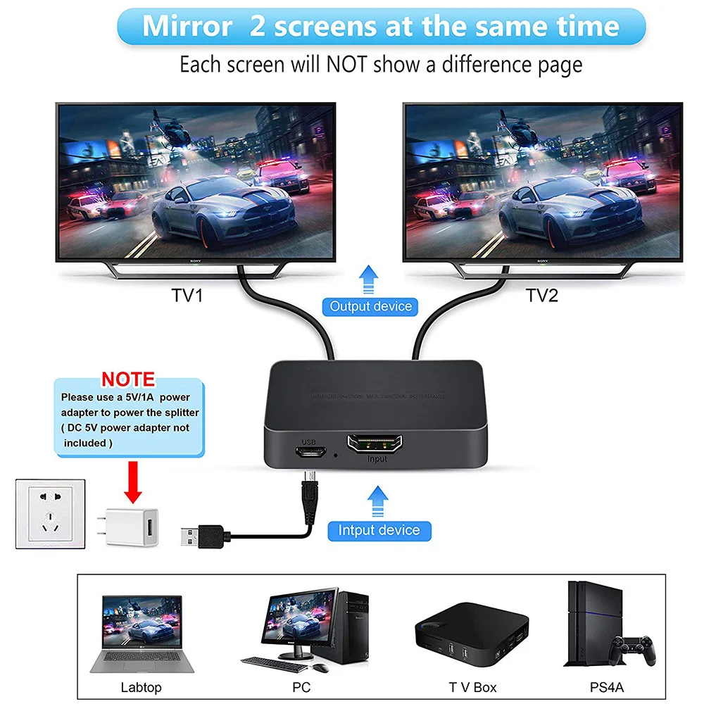 4K HDMI-совместимый разветвите – обзор и цена Xbox Laptop Accessories