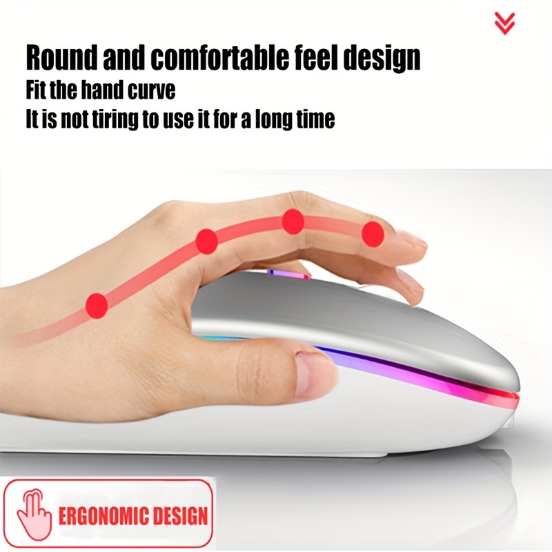 Беспроводная мышь RGB перезаря – обзор и цена Laptop Accessories Mouse