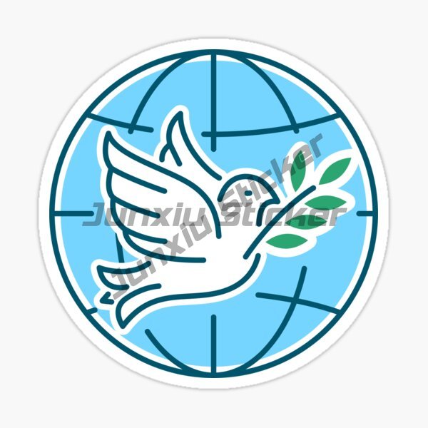 Наклейка AN IDEA WORLD PEACE д – обзор и цена Laptop Accessories World